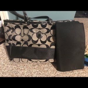 Coach diaper bag